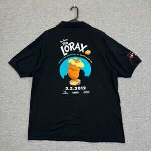 Cinemark Theaters Dr Seuss' The‎ Lorax Polo Shirt Movie Theater Employee 2012